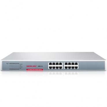 Quecksilber und Quecksilber s116 16 Port Ethernet Switch 10 \ 100m adaptiVerbindunge Netzwerk Hub