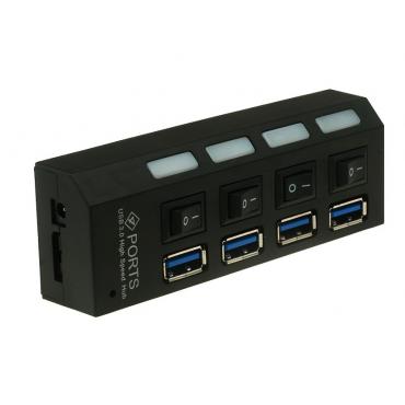 mit 4 Port Hub Deconcentrator USB3.0 Wechseln