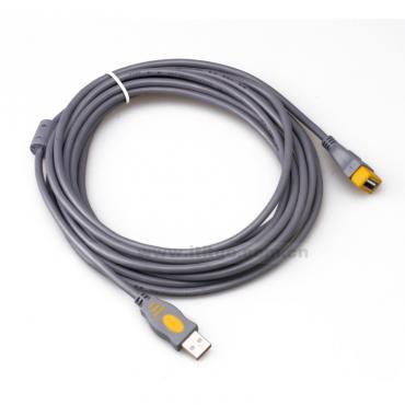 5 Meter grau Serie a f USB2.0 Verbindungerlängerungs Kabel