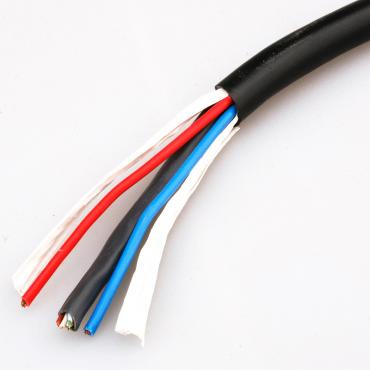 8 core od0.5 sauerstofffreien Kupferdraht + 2 * 1. platz power Line 100 Meter Netz integrierten Überwachung integrie