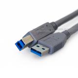 1 5 Meter Pearl Grey USB3.0 linie ab schnelldrucker Verbindungerbindungslinie Kabel