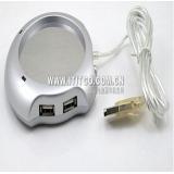 USB Pad USB USB bierdeckel mit USB4 Port Hub wärmer