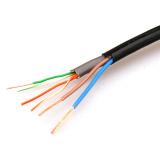 4 core sauerstofffreien Kupferdraht + 2 core 1 platz StromVerbindungersorgung Line 300 Meter wasserdicht Network