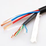 8 core od0.5 sauerstofffreien Kupferdraht + 2 * 1. platz power Line 100 Meter Netz integrierten Überwachung integrie