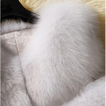 die neuen Winter Fox für Weste Faux Fell Weste Damen Jacke Nerz Weste OberBekleidung kurzen absatz Leder Gras PelzMan