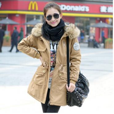 neue Frau Wintermantel wadded Jacke mittellang und Grösse 4xl Parka Pelzkragen Verdickung Hood abrigos weibliche snow