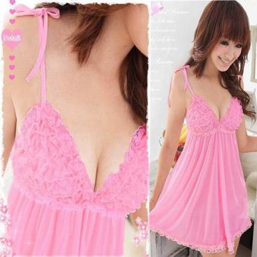 Damen Nachthemden dessous Püppchen Unterwäsche Nachtwäsche Nachtwäsche Kleid eine Grösse Versandkosten