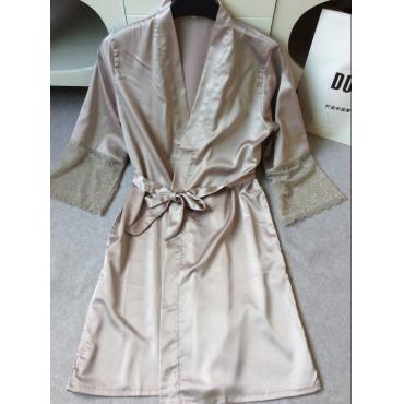 der Ärmel sexy Damen Nachtwäsche Roben und Grösse m l xl xxl Spitzen echte Seide weibliche Bademäntel Versandkosten