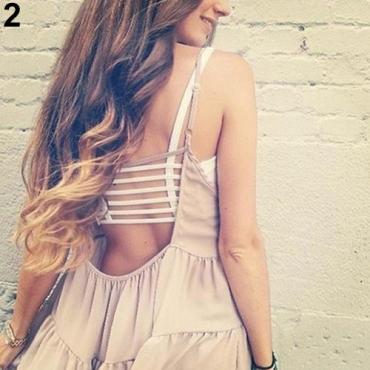 neueste Damen sexy Dralette eingesperrt Zurück geschnitten Strappy Gepolsterte  BH bralet Weste Pflanzliche