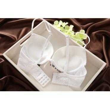 Mode Dünne plus Size Print Mädchen sexy süß push up BH hat Grösse 70 80bc Cup Koreanische Mädchen Design