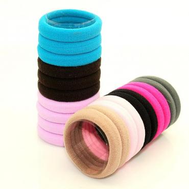 10PCs menge Hochwertige knirschig elastischen Haargummis Verbindungen Mode Damen Mädchen Haar Accessoires Kopfs