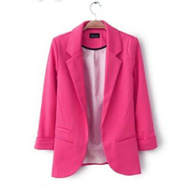 Blazer Feminino branco Sakko Damen Süssigkeiten Farbe slim plus Grösse xs xxl Blazer mit drei viertel der Ärmel büro