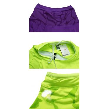 4 Farben Damen schnell tRocken fitness und lässig Sport Anzug weibliche tennis Hose mit einem Sport Weste geteilt