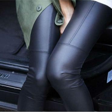 Damen sexy Schwarzen kaffee Modal Leggings leggin plus Size Mädchen Hose patent Leggings Versandkosten