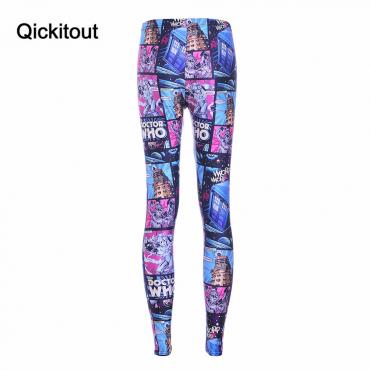 Sommer Damen Leggings 3d comic jegging Digital gedruckten Grosshandel Capris Gamaschen fitness Sport bleis