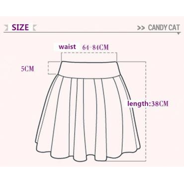 Schwarz Blaue Mode Damen Röcke Hoch Sommer Taille gefaltete Rock Vintage Damen Einfarbig tennis Skater Rock