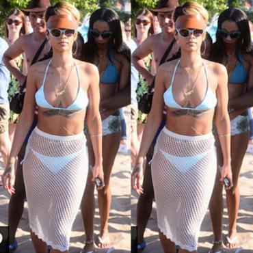 heißes Verkauf Strand Vertuschung Badehosen Mesh Hebt sexy Badeanzug für Damen Weisse Bikini auf Rock Beachwea