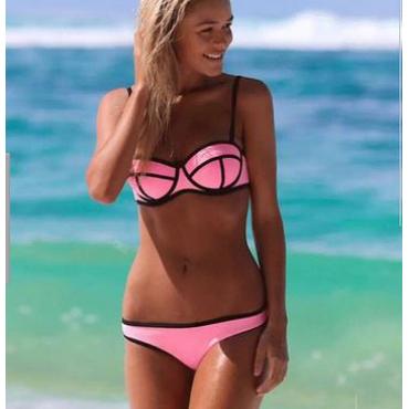 neue miss Bikini Bikini mit hoher elastizität der pflege mit einer Brust Swimwears 8917