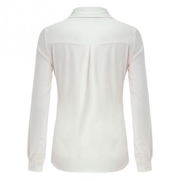 neue Damen höchstens im Herbst Revers Kragen lange Ärmel Floral gedruckt der elegante casual der arbeit Hemden