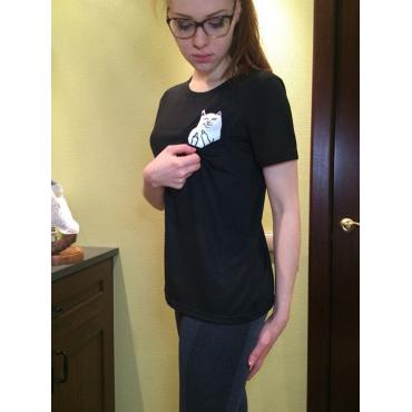 ost Stricken h149 Katze Tasche Damen T Shirt Summer Style t Harajuku Damen Maximal plus Size 4xl