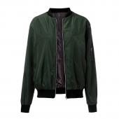Jacke Frühjahr Damen Promi Bomber lange Ärmel Jacke lässig stand Kragen slim Sport kurze Oberbekleidung