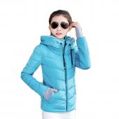 aus Baumwolle Gepolsterte  Jacke im Herbst und Winter die slim Mantel mit Kapuze Damen Damen wadded Jacke plus Size