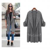 Mode Frühling und Sommer Dünne Damen Trenchcoat lange Outwear plus Size 4xl the slim Trenchcoat öffnet stitch