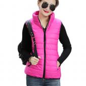 plus Size Herbst Wintermantel Damen Damen gilet Colete Feminino casual Weste Damen Ärmellose Weste Jacke aus Baumwolle