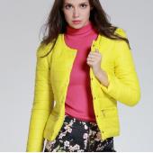 s 3xl 10 Farbe Frühling und Winter Jacke Damen einreihig kurzen absatz Langärmelige Womens Winter und Jacken