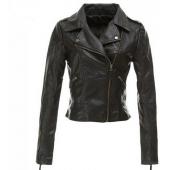 im Frühjahr Damen Mode Motorrad Lederjacke für Damen Nieten plusSize weibliche reißverschluss Motorrad