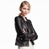 Top tragen Damen pu Lederjacke plus Grösse xs 4xl