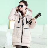 1PC Winterjacke Damen Vermummte Baumwolle Gepolsterte  Jacke plus Size Verdickung Parkas für Damen im Winter bb0004