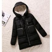 Winter Jacke Damen neue Europa Mode weiten Mantel weibliche mittellang und Verkleinern sie park Jacken für Damen