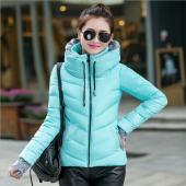 Mode hin Parkas warmen Wintermantel Damen Licht Wintermantel Vermummte WinterJacke Damen Parkas für Damen