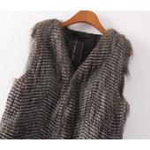 sali 1 PC Mantel s m l xl xxl Ärmellose Jacke xxxl Damen Weste lange Haare Jacke und Weste