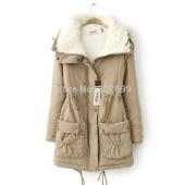 Winter neue berber Fleece Jacke Mantel Damen Bekleidung napka weibliche jaquetas slim lange Jacken Parkas