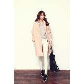 Winter Mode Damen neue Jacke lange Ärmel mittlerer bis hoher Qualität Wolle Jacke Locker super warm Wolle und Fell