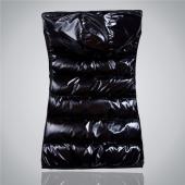 Damen Herbst und Winter fünf neue slim Kapuzen Baumwolle Weste Mode glänzend weibliche Models auf Weste