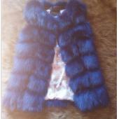 die neuen Wintermantel Damen einfuhr ganze peel Fox Fell Faux Weste Hochwertigen Pelzmantel Freizeit shitsuke Damen