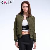 Winter flug Armee Grünen Bomber Jacke Damen Jacke und Damen Mantel Kleidung Bomber Damen