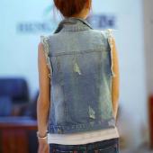 Damen Jeans Jacke slim Mantel Strickjacke Denim s xxl und Grösse für Damen lässig Hoch Jacke