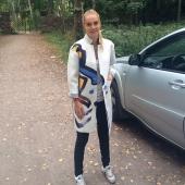 Top 2017 Baumwolle Hals Mantel weibliche Mantel gekritzel Print Parka Outwear edel elegant Verpackt Jacken Damen