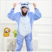 neueste Erwachsene Flanell Pyjama Cosplay süß pikachu stitch EinHorn der Winter Onesies Weihnachten halloween
