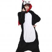 EinHorn stitch Panda unisex Flanell Kapuzenpulli Pyjama kostüm Cosplay Tier Onesies Nachtwäsche für Männer Damen