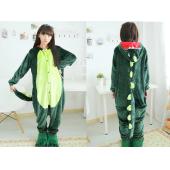 neue Dinosaurier stitch Winter Pyjama für Damen Männer warm Flanell Erwachsenen Homewear Winter Loungewear Schlafen