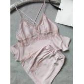 ein neuer Sommer sexy Damen Nachtwäsche Pijamas Setzt Versandkosten echte Seide Nachtwäsche Setzt Damen spit