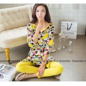 Tier Pyjama Pyjama Femme im Herbst Winter Pijamas Pyjama Baumwolle Pyjama zu Hause Setzen Damen Kleidung für Damen