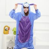 Panda Onesies für Erwachsene Flanell Anime Pyjama unisex Cosplay kigurumi Tier Pyjama für Damen ein Stück Pijama