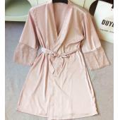 der Ärmel sexy Damen Nachtwäsche Roben und Grösse m l xl xxl Spitzen echte Seide weibliche Bademäntel Versandkosten