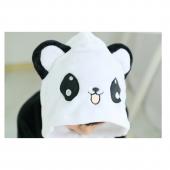 SchlafAnzüge Damen Panda Onesies für Erwachsene Schlafen Lounge Pyjama Panda Nachtwäsche Flanell Tier Schlafanzug ein s